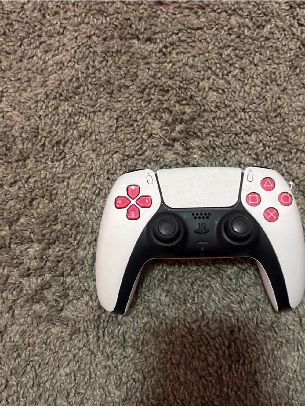 Sony DualSense Wireless Controller - White with Pink Accents